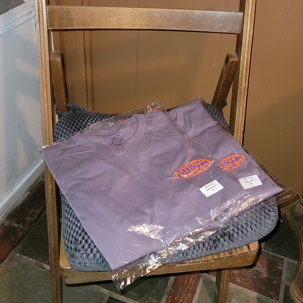Flatbush Zombies LIMITED Purple T-Shirt Size Medium W/ Orange & Blue Embroidery